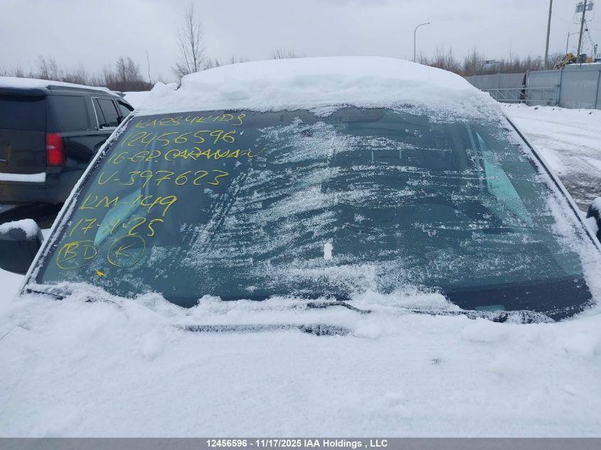 2016 Dodge Grand Caravan Se VIN: 2C4RDGBG3GR397623 Lot: 12456596