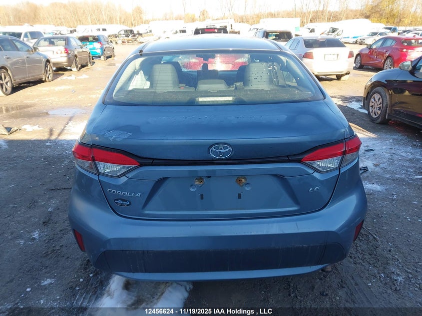 2020 Toyota Corolla Le VIN: 5YFBPRBE3LP012610 Lot: 12456624