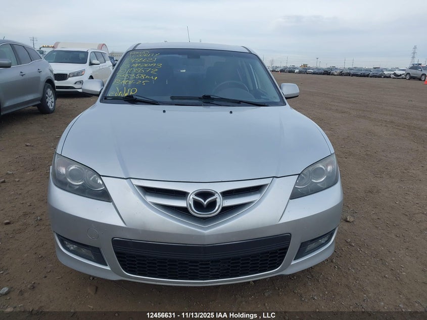 2008 Mazda Mazda3 Gt VIN: JM1BK323481108672 Lot: 12456631