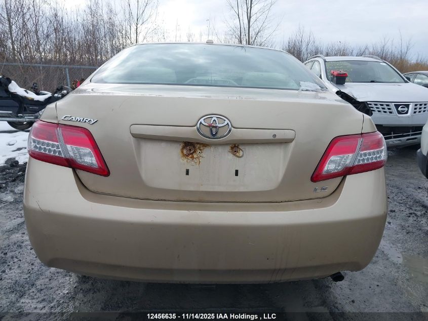 2010 Toyota Camry Le VIN: 4T1BF3EK3AU025595 Lot: 12456635