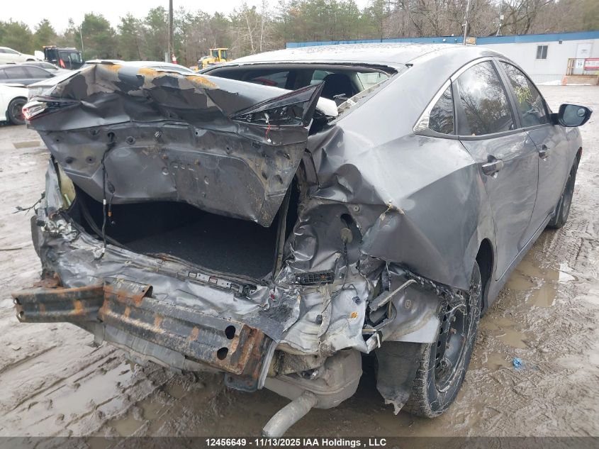 2020 Honda Civic Lx VIN: 2HGFC2F50LH016975 Lot: 12456649