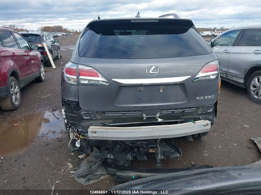 2015 Lexus Rx 350 Sportdesign VIN: 2T2BK1BA9FC267985 Lot: 12456651