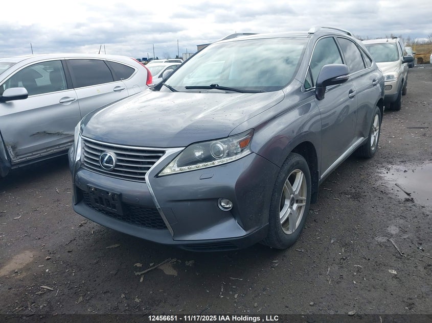 2T2BK1BA9FC267985 2015 LEXUS RX photo no. 2