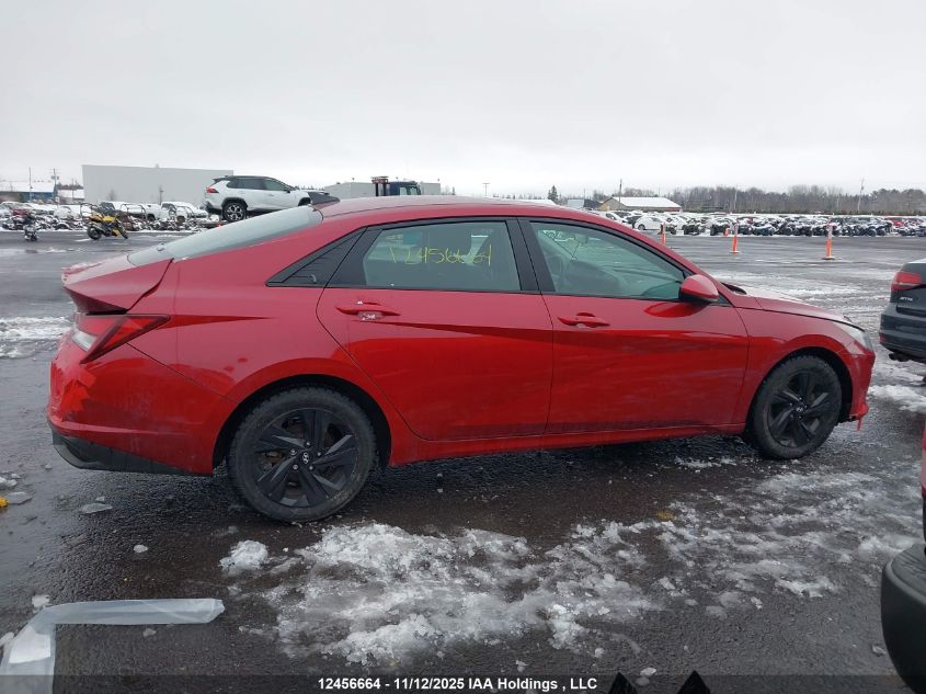 2023 Hyundai Elantra Preferred Ivt With Tech Package VIN: KMHLM4AG7PU490617 Lot: 12456664