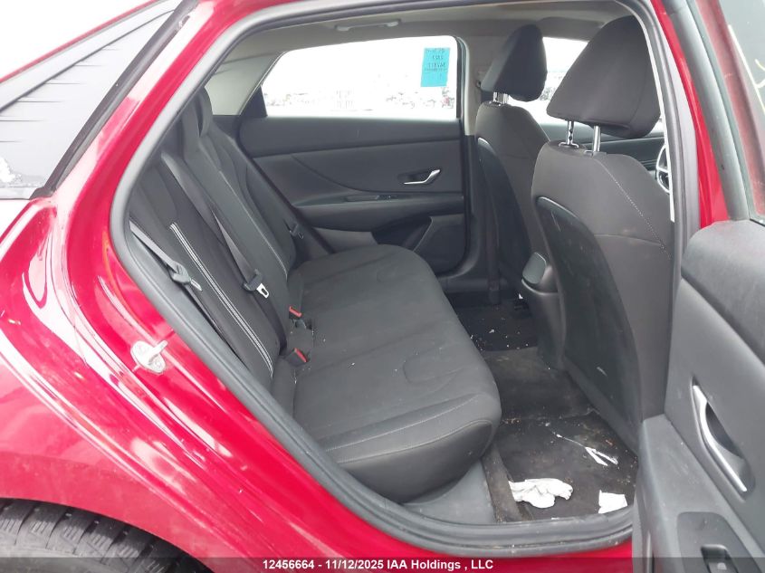 2023 Hyundai Elantra Preferred Ivt With Tech Package VIN: KMHLM4AG7PU490617 Lot: 12456664