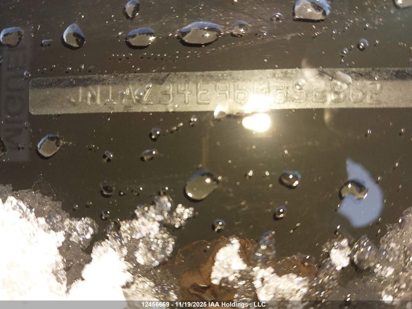 2006 Nissan 350Z VIN: JN1AZ34E96M352662 Lot: 12456669