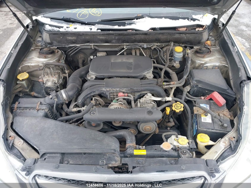 2011 Subaru Legacy 2.5I Premium VIN: 4S3BMGB61B3222345 Lot: 12456686