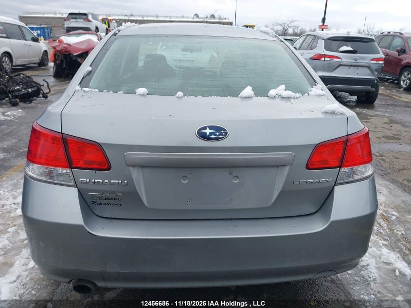 2011 Subaru Legacy 2.5I Premium VIN: 4S3BMGB61B3222345 Lot: 12456686