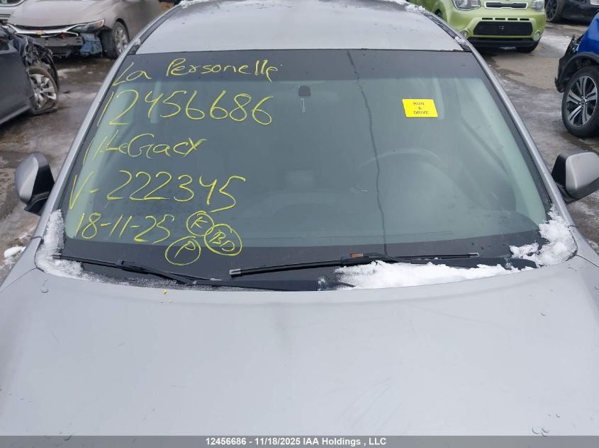 2011 Subaru Legacy 2.5I Premium VIN: 4S3BMGB61B3222345 Lot: 12456686