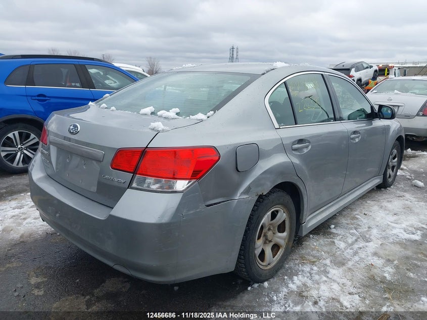 2011 Subaru Legacy 2.5I Premium VIN: 4S3BMGB61B3222345 Lot: 12456686
