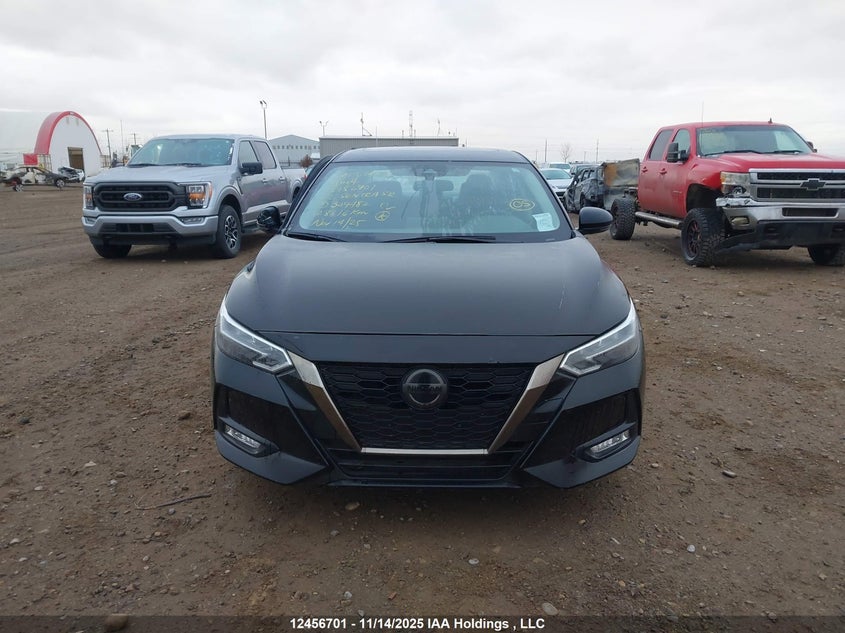 2022 Nissan Sentra Sr VIN: 3N1AB8DV5NY309482 Lot: 12456701