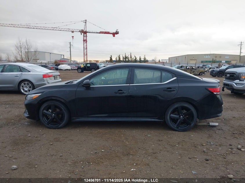 2022 Nissan Sentra Sr VIN: 3N1AB8DV5NY309482 Lot: 12456701