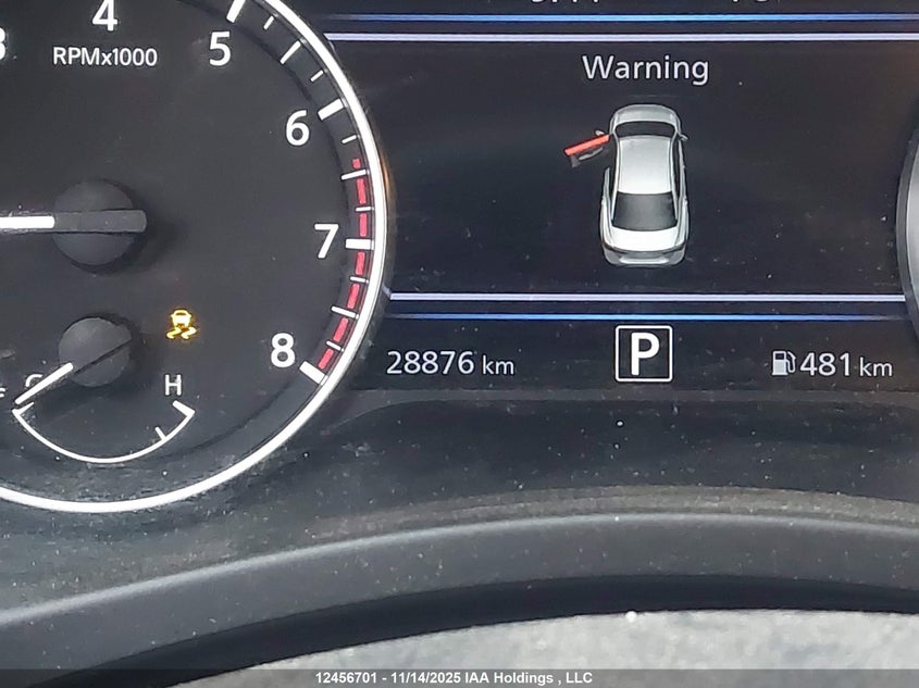 2022 Nissan Sentra Sr VIN: 3N1AB8DV5NY309482 Lot: 12456701