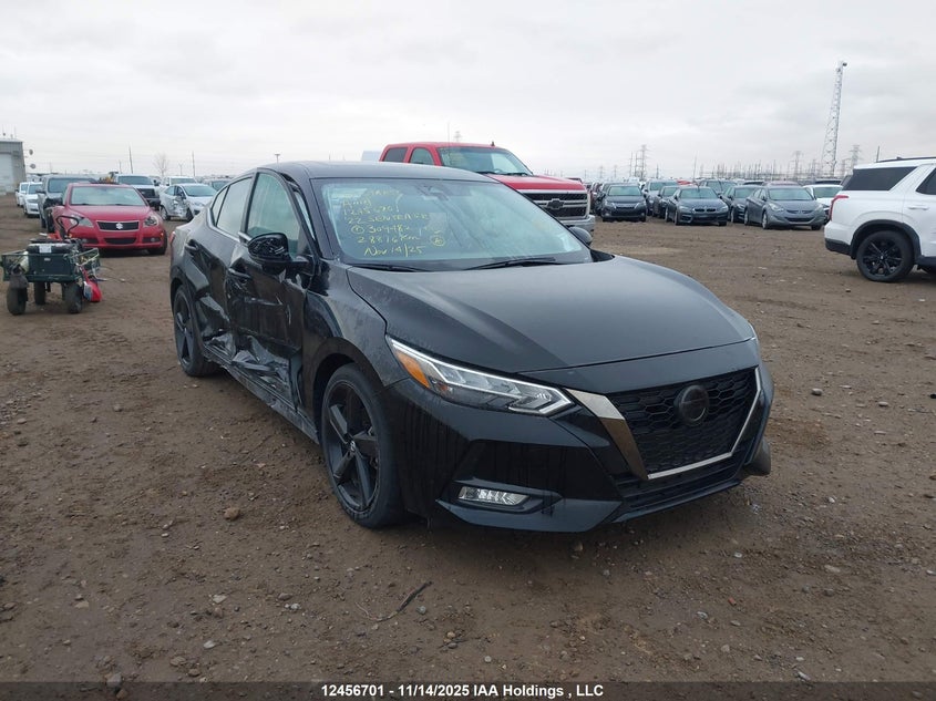 3N1AB8DV5NY309482 2022 Nissan Sentra Sr auction photo 1