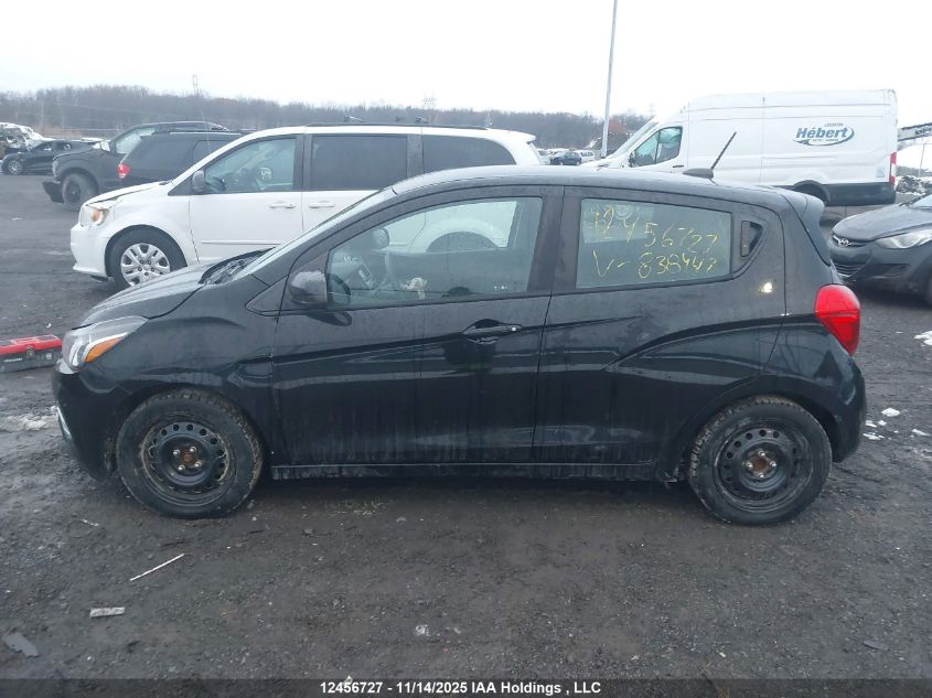 2017 Chevrolet Spark 1Lt VIN: KL8CD6SA4HC838447 Lot: 12456727