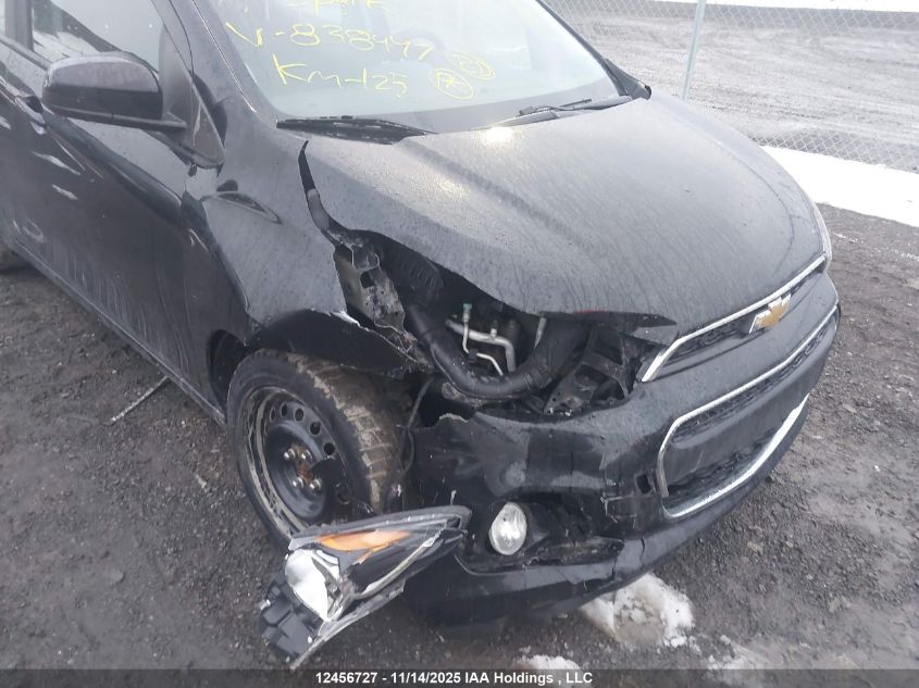 2017 Chevrolet Spark 1Lt VIN: KL8CD6SA4HC838447 Lot: 12456727