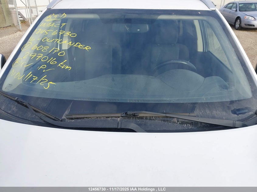 2016 Mitsubishi Outlander Es VIN: JA4AZ2A38GZ608170 Lot: 12456730