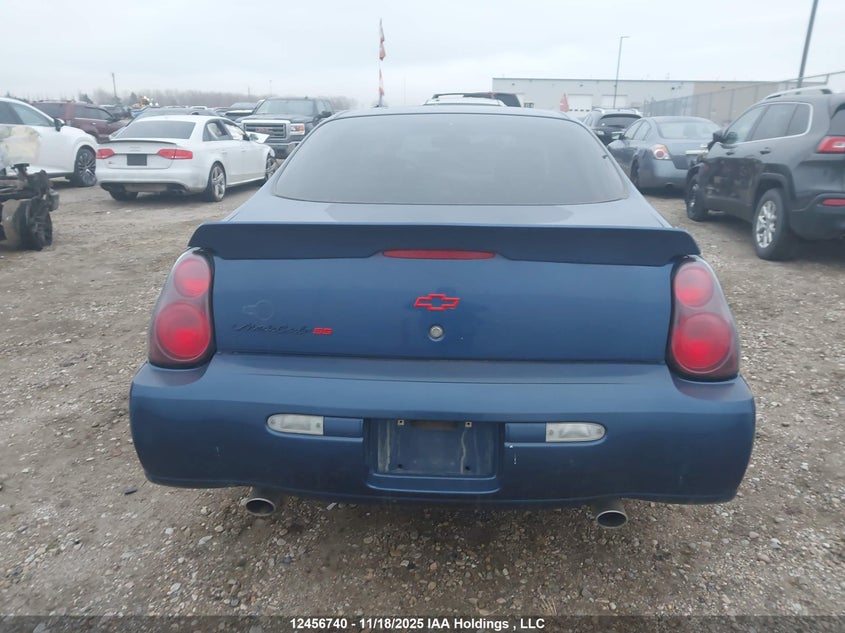 2004 Chevrolet Monte Carlo Ss VIN: 2G1WX12K449251361 Lot: 12456740