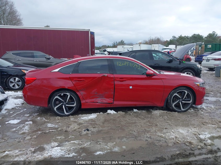 2018 Honda Accord Sport VIN: 1HGCV1F39JA804381 Lot: 12456753