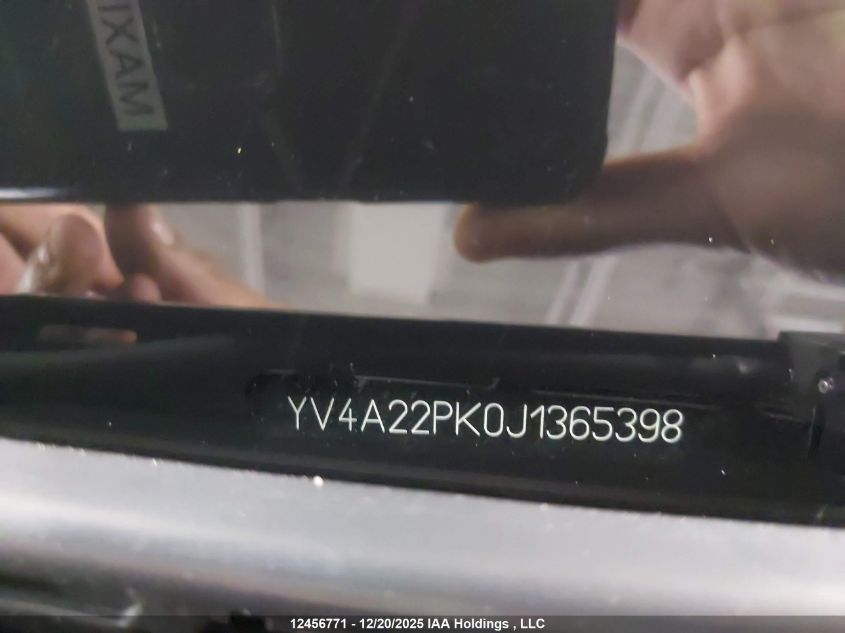 2018 Volvo Xc90 T6 VIN: YV4A22PK0J1365398 Lot: 12456771