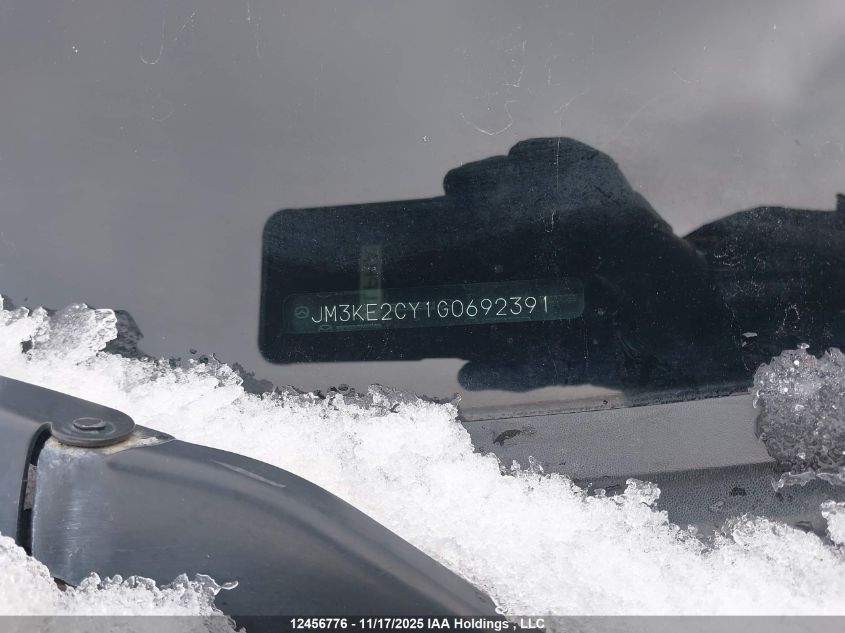 2016 Mazda Cx-5 VIN: JM3KE2CY1G0692391 Lot: 12456776