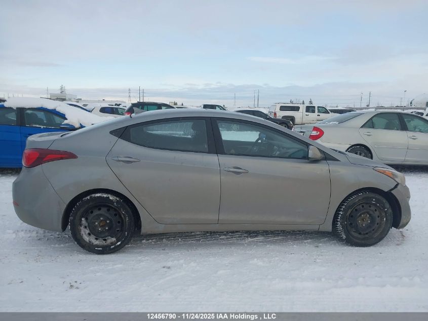 2016 Hyundai Elantra Sport Appearance VIN: KMHDH4AEXGU498847 Lot: 12456790