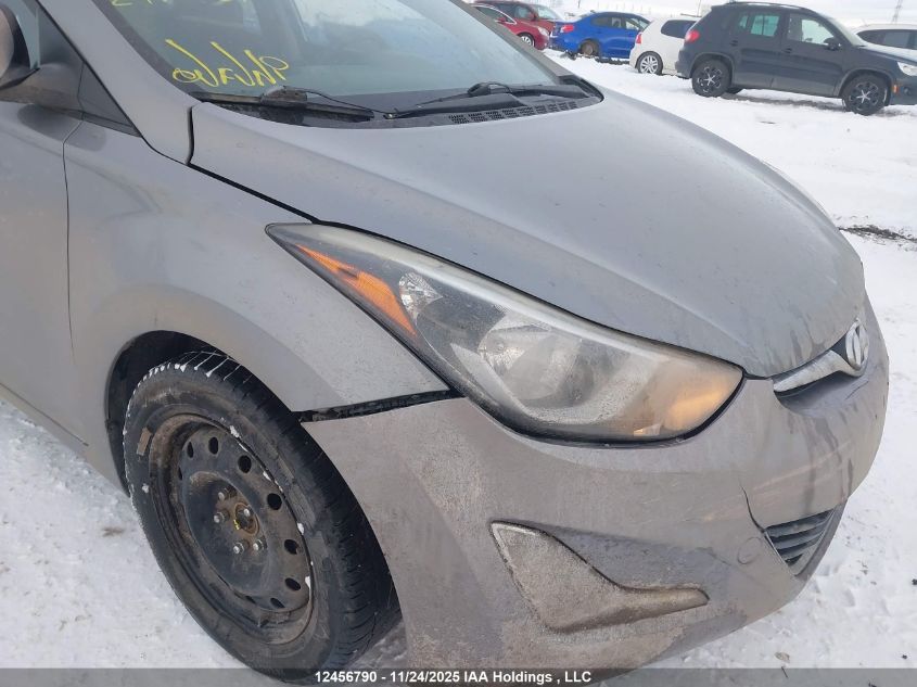 2016 Hyundai Elantra Sport Appearance VIN: KMHDH4AEXGU498847 Lot: 12456790