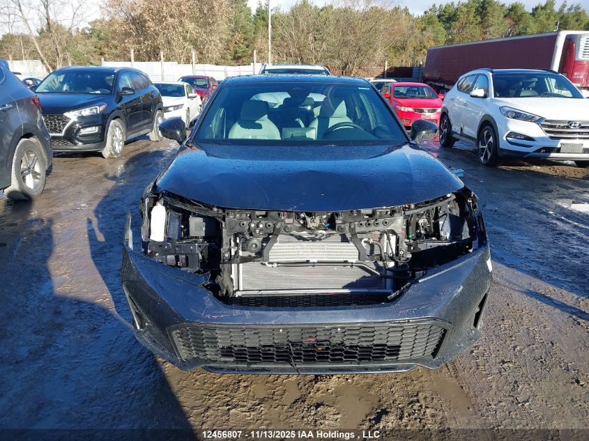 2026 Honda Civic Sport VIN: JHMFL4H8XTX800091 Lot: 12456807