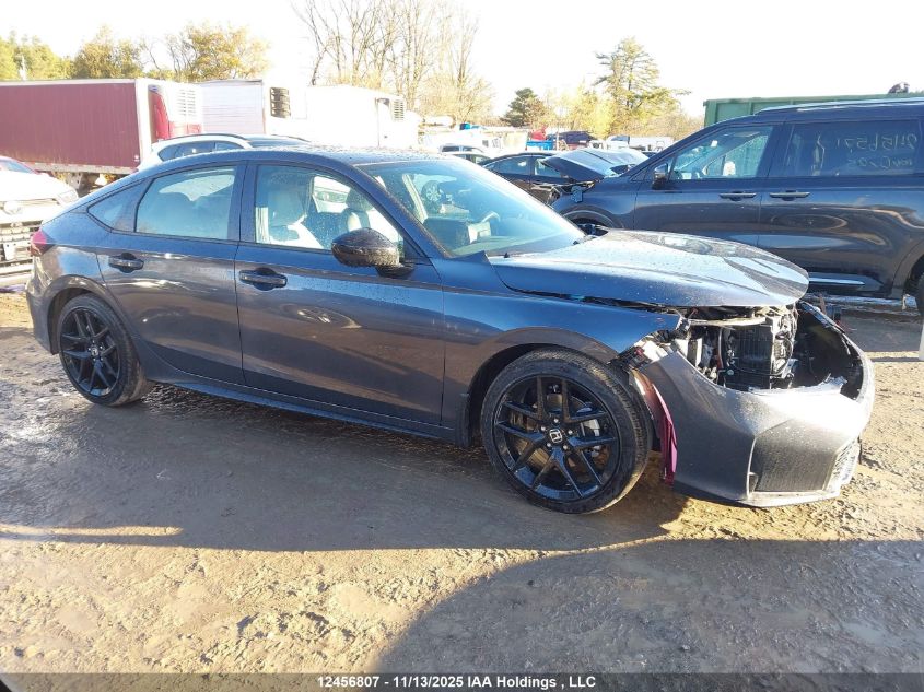 2026 Honda Civic Sport VIN: JHMFL4H8XTX800091 Lot: 12456807