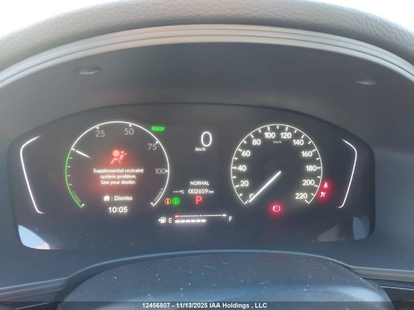 2026 Honda Civic Sport VIN: JHMFL4H8XTX800091 Lot: 12456807