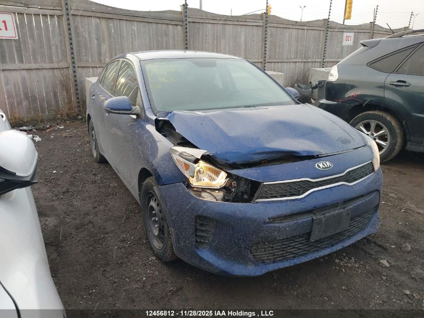 2018 Kia Rio VIN: 3KPA24AB4JE130636 Lot: 12456812