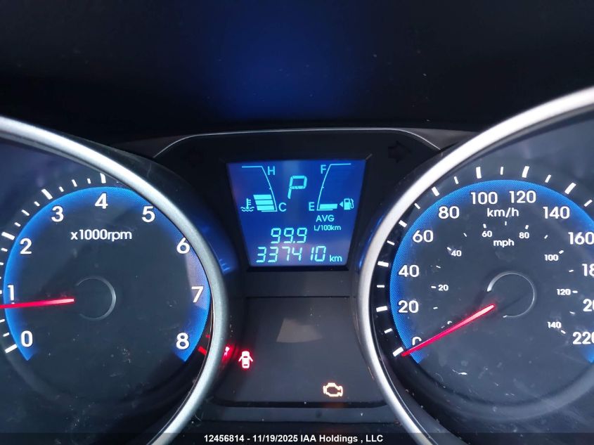 2012 Hyundai Tucson Gls VIN: KM8JUCAC2CU336101 Lot: 12456814