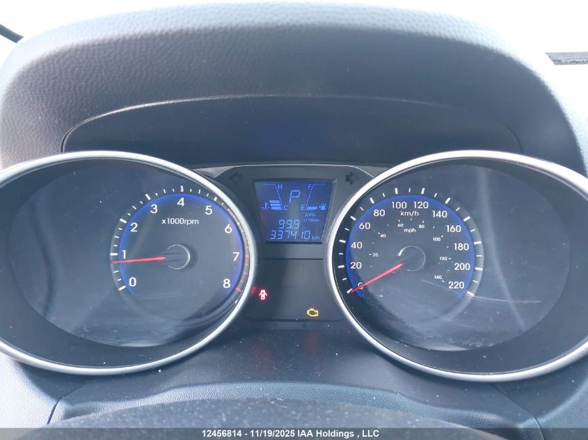 2012 Hyundai Tucson Gls VIN: KM8JUCAC2CU336101 Lot: 12456814