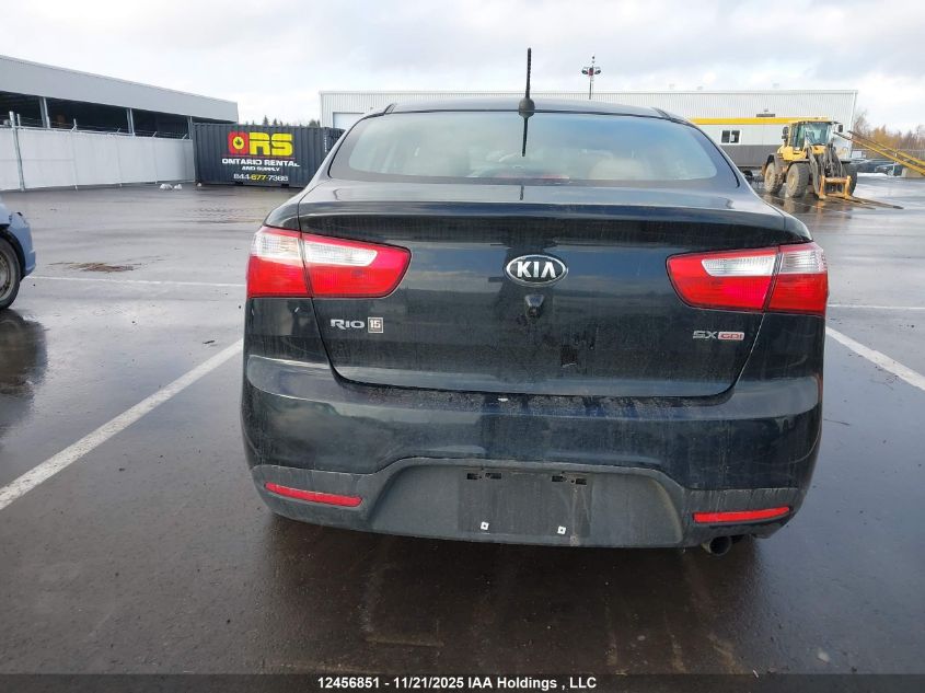 2014 Kia Rio Ex/Ex+/Lx/Lx+/Sx VIN: KNADN4A30E6340690 Lot: 12456851