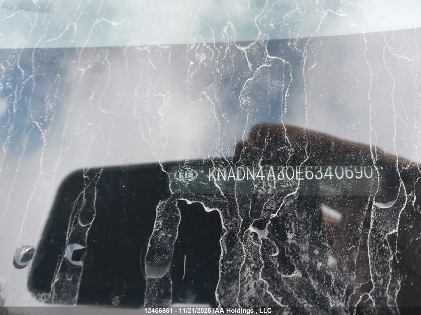 2014 Kia Rio Ex/Ex+/Lx/Lx+/Sx VIN: KNADN4A30E6340690 Lot: 12456851