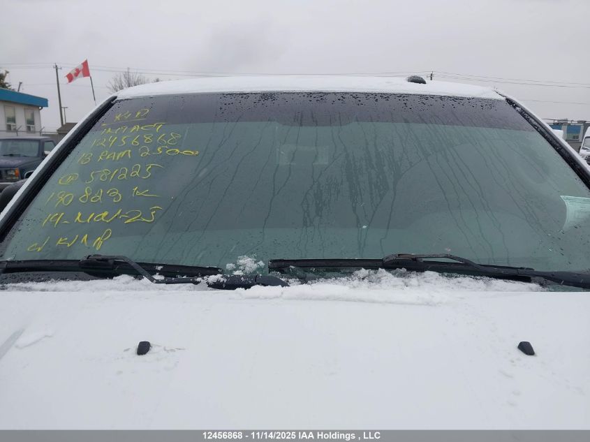 2013 Ram 2500 Slt VIN: 3C6TR5DT4DG581225 Lot: 12456868