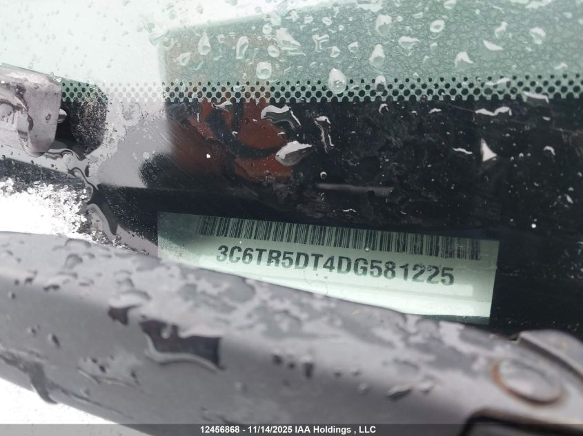 2013 Ram 2500 Slt VIN: 3C6TR5DT4DG581225 Lot: 12456868