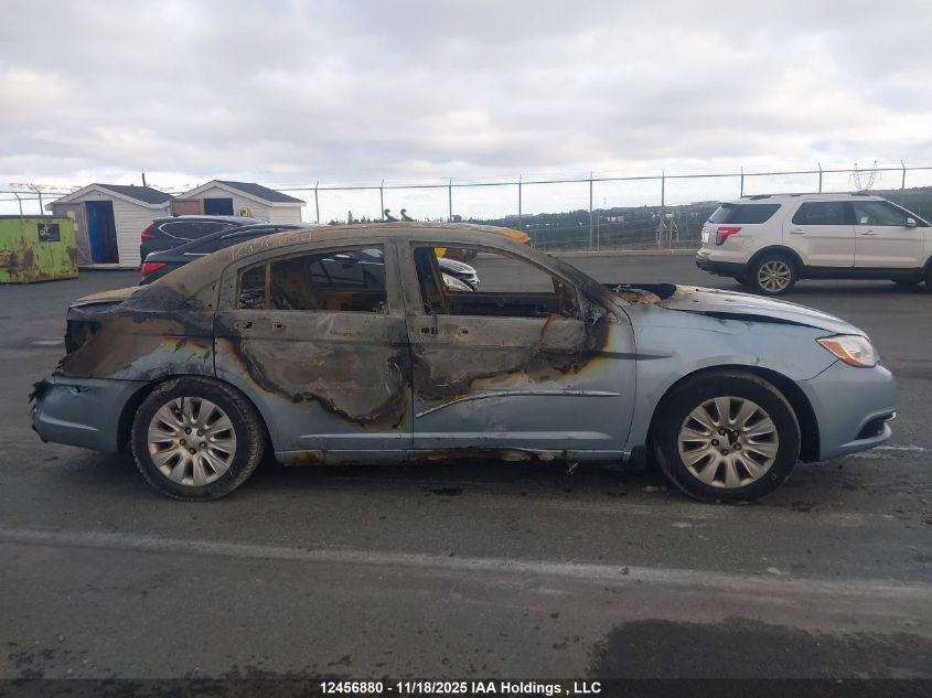 2013 Chrysler 200 Lx VIN: 1C3CCBAB1DN524027 Lot: 12456880