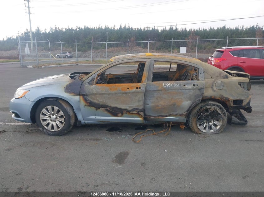 2013 Chrysler 200 Lx VIN: 1C3CCBAB1DN524027 Lot: 12456880