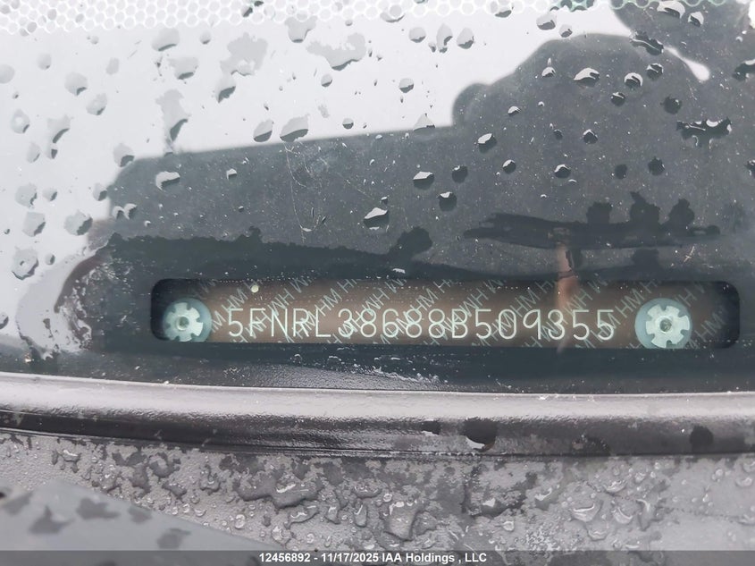 5FNRL38688B509355 2008 HONDA ODYSSEY photo no. 18