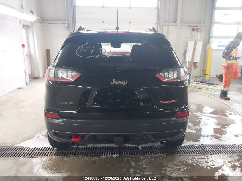 2020 Jeep Cherokee Trailhawk VIN: 1C4PJMBX6LD654625 Lot: 12456898