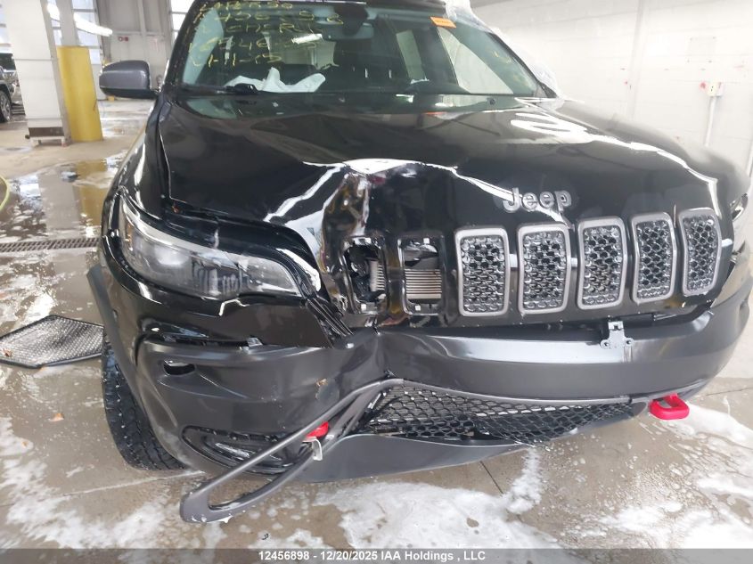 2020 Jeep Cherokee Trailhawk VIN: 1C4PJMBX6LD654625 Lot: 12456898