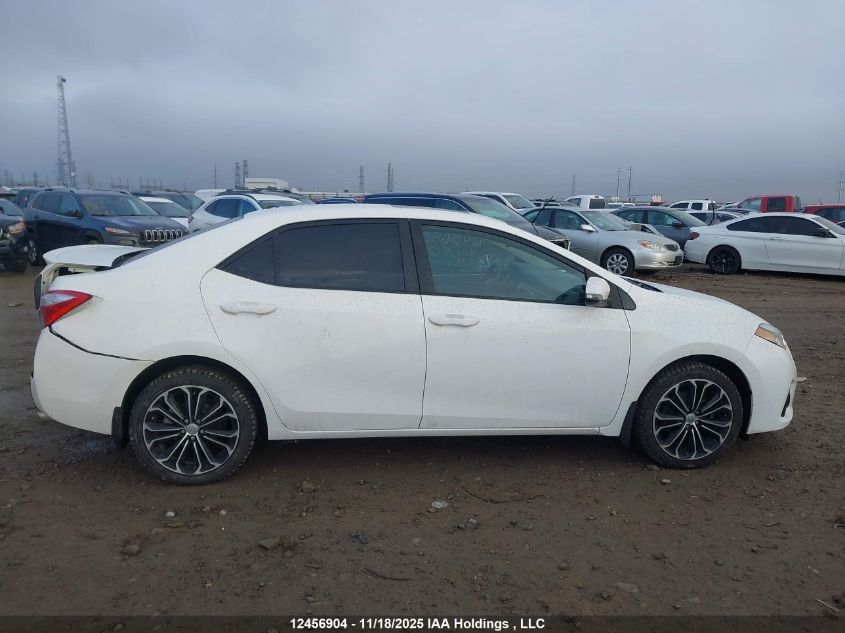 2016 Toyota Corolla S VIN: 2T1BURHE7GC644791 Lot: 12456904