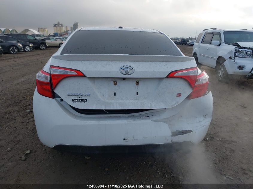 2016 Toyota Corolla S VIN: 2T1BURHE7GC644791 Lot: 12456904