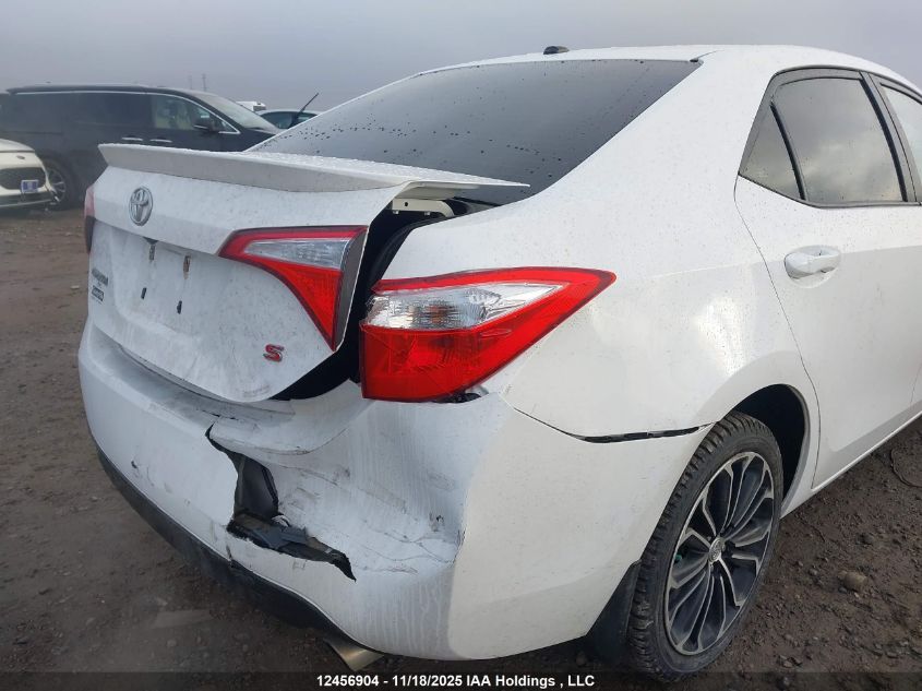 2016 Toyota Corolla S VIN: 2T1BURHE7GC644791 Lot: 12456904