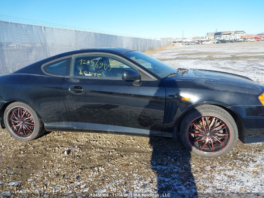 2004 Hyundai Tiburon Gt VIN: KMHHN65F34U135410 Lot: 12456905