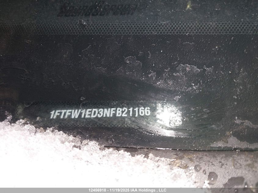2022 Ford F-150 Xlt VIN: 1FTFW1ED3NFB21166 Lot: 12456918