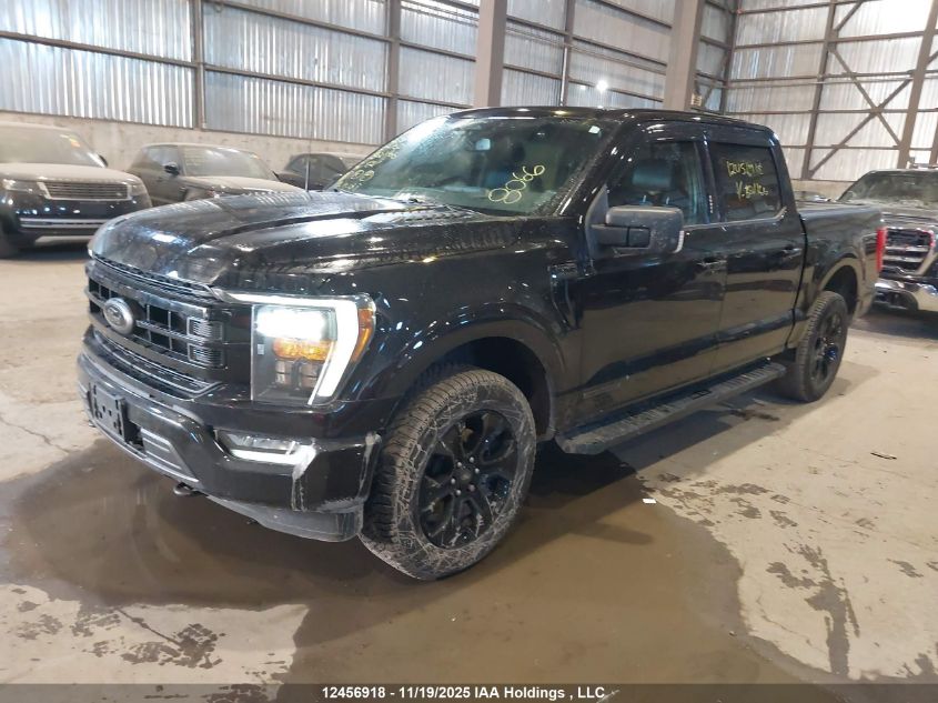 2022 Ford F-150 Xlt VIN: 1FTFW1ED3NFB21166 Lot: 12456918