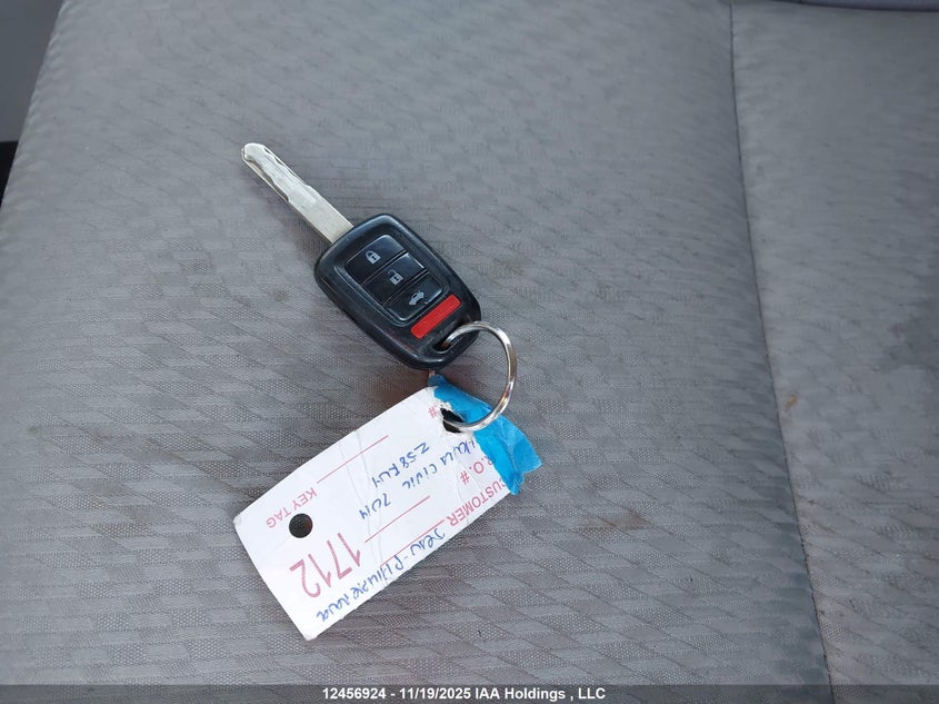 2014 Honda Civic Lx VIN: 2HGFB2F48EH043936 Lot: 12456924