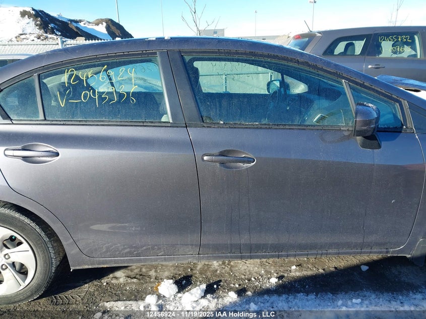 2014 Honda Civic Lx VIN: 2HGFB2F48EH043936 Lot: 12456924